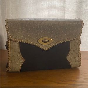 Vintage Armadillo Purse - Leather